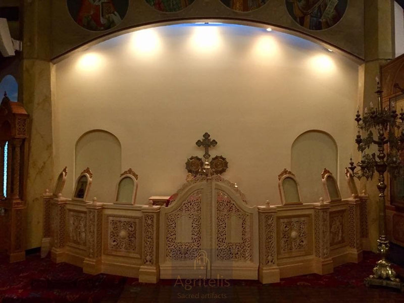 Solea, Woodcarved, Limewood, Oak, Agritelis, Church Supplies, ieraskevi.com