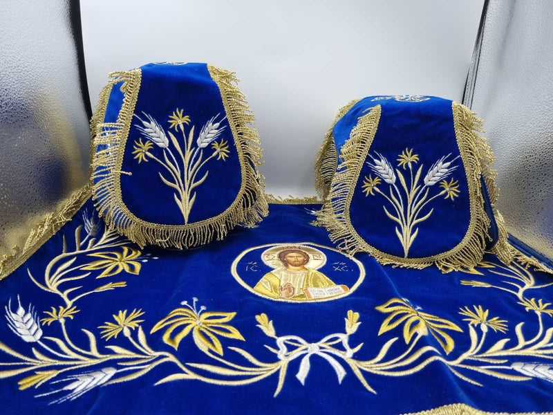 Комплект покривців на потир і дискос