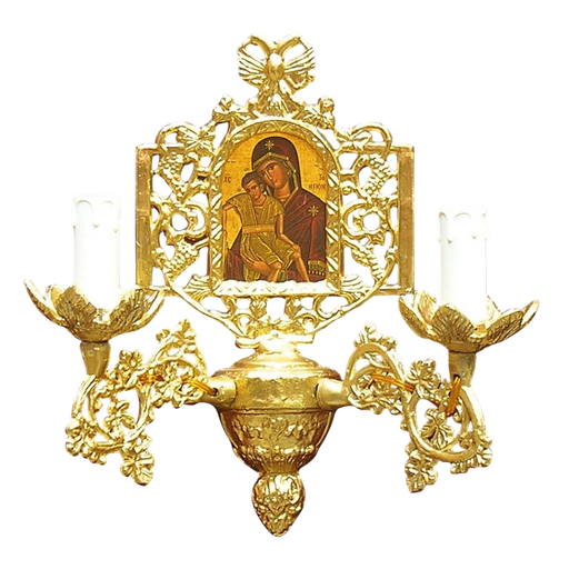 Aplică de perete cu design de ușă — 2 brațe