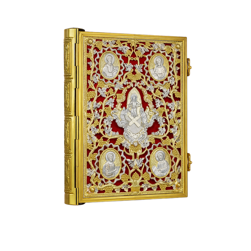 Gospel Book with Relief Decoration — Two Tone