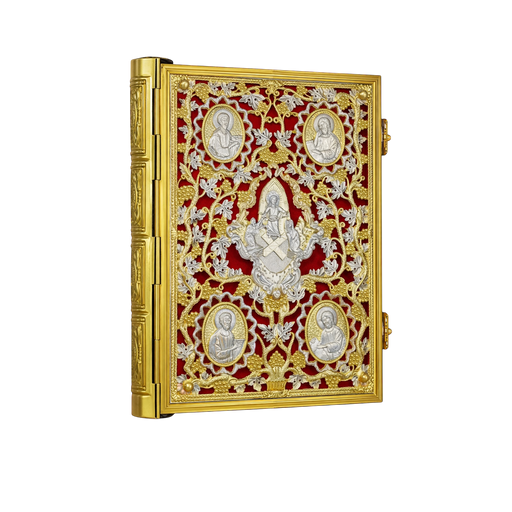 Evangheliar cu decorațiuni în relief — bicolor