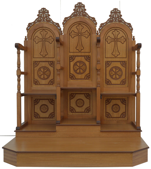 Scaun sculptat pentru psalți — Α 042