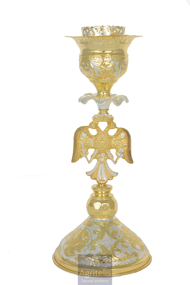Two-Tone Tabletop Vigil Lamp