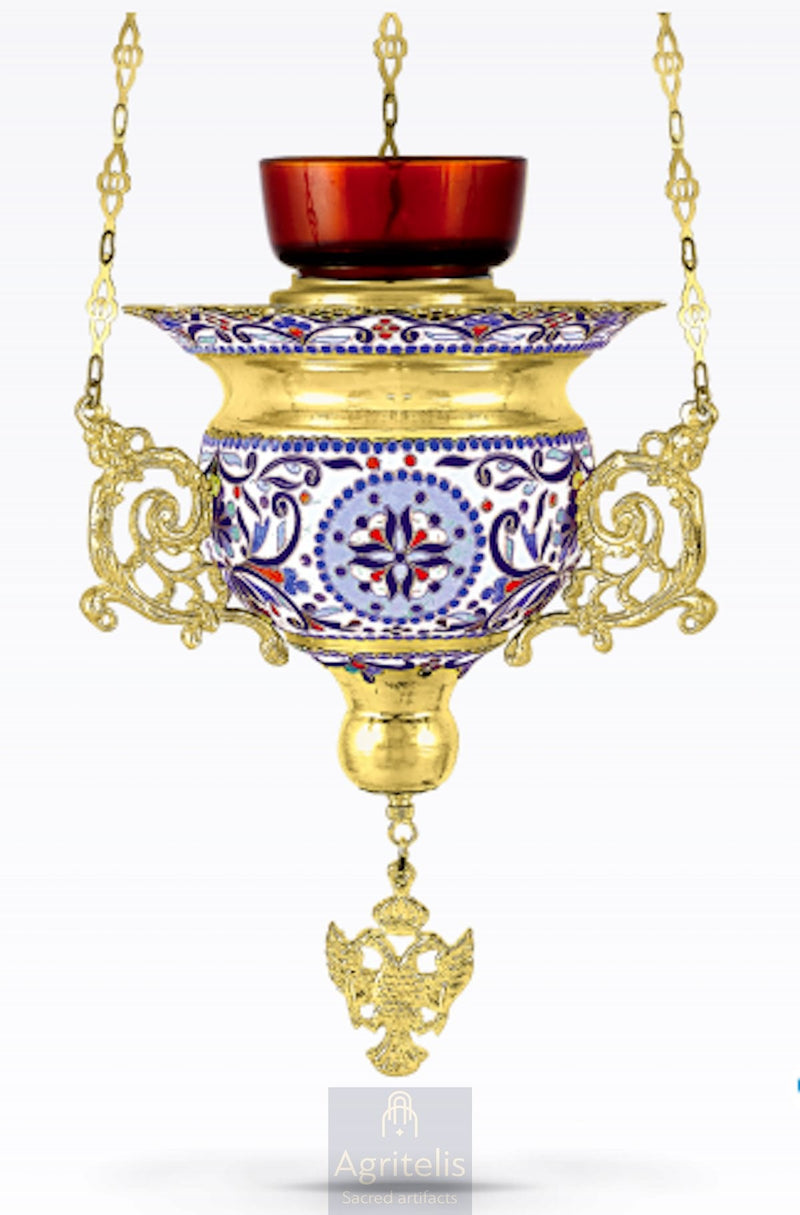 Candelă din argint masiv, Agritelis, ieraskevi.com