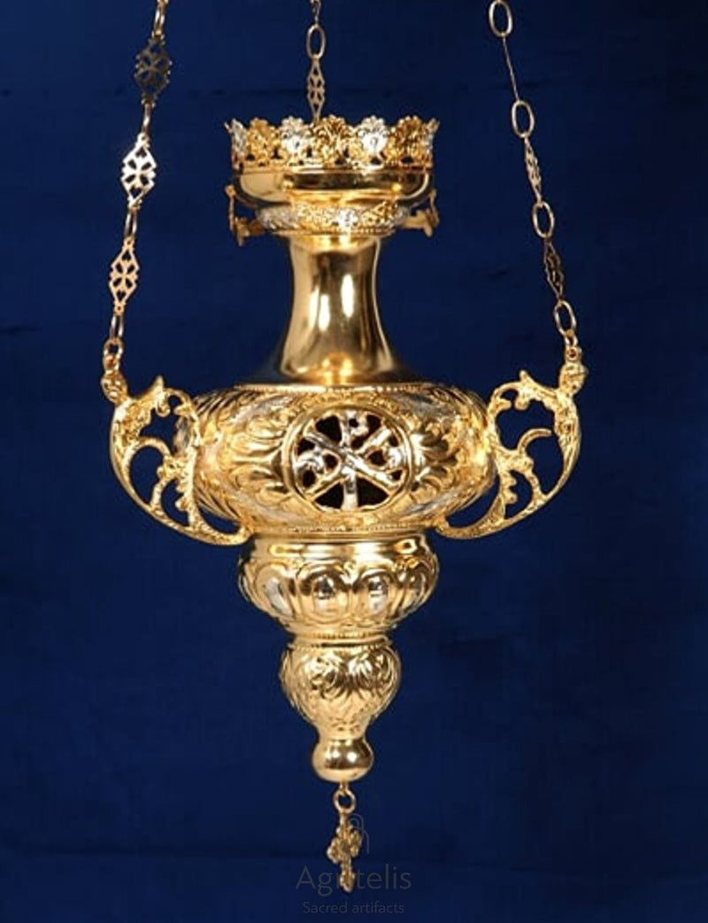 Solid Silver Vigil Lamp, Agritelis, ieraskevi.com