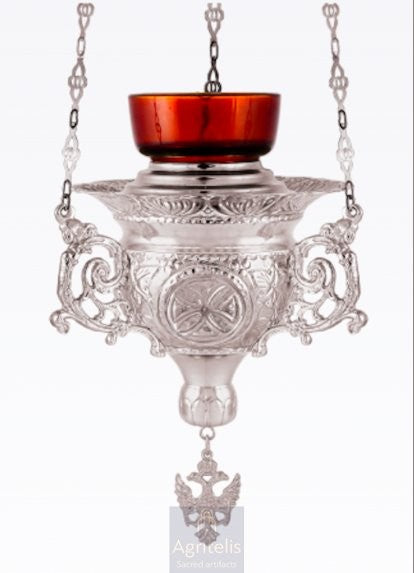 Solid Silver Vigil Lamp, Agritelis, ieraskevi.com
