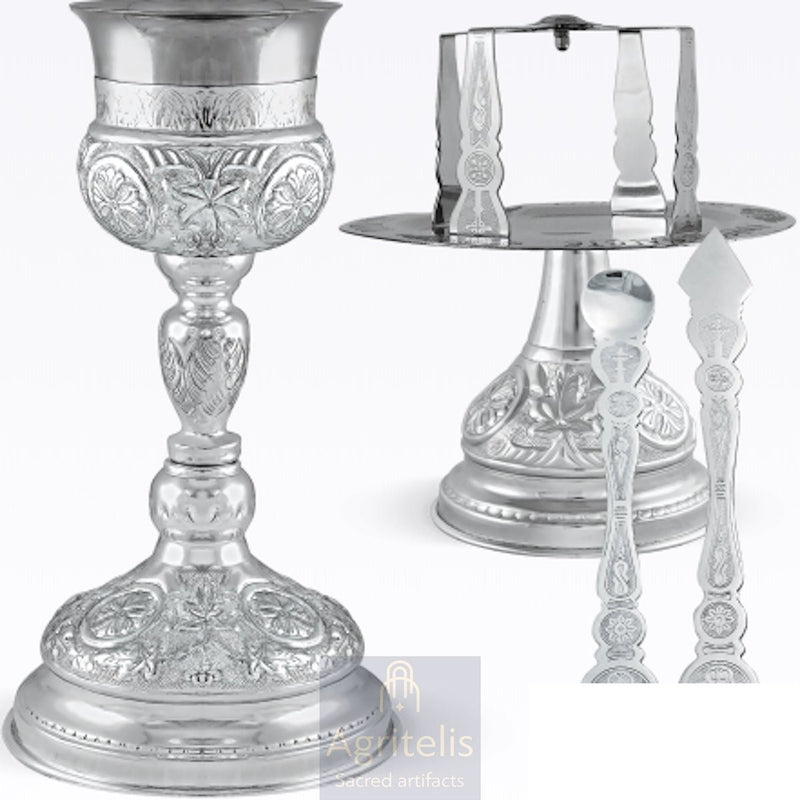 Потир, позолочений потир, емальований, ieraskevi.com, Αγριτέλης церковне начиння