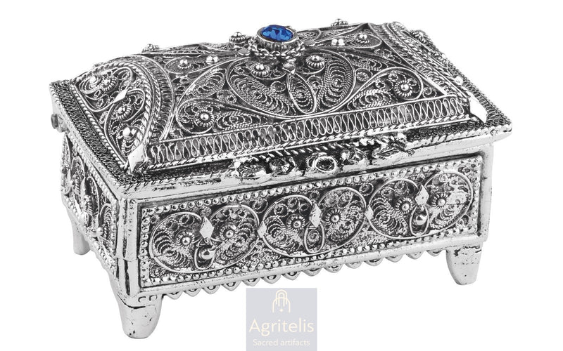 Silver-Plated Reliquary