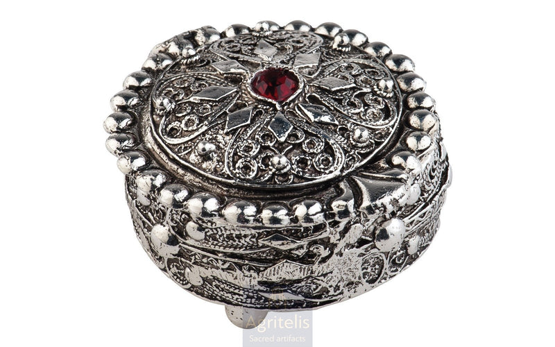 Silver-Plated Reliquary