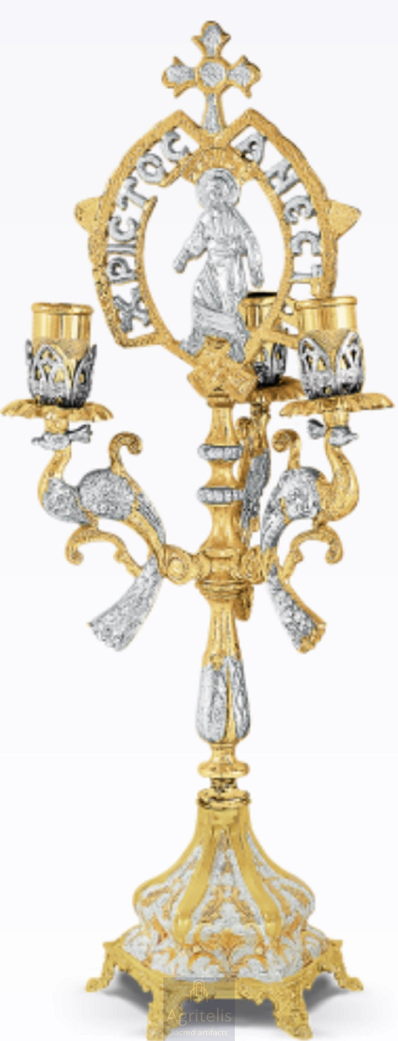 Dikirion and Trikirion, Candle Holder, ieraskevi.com