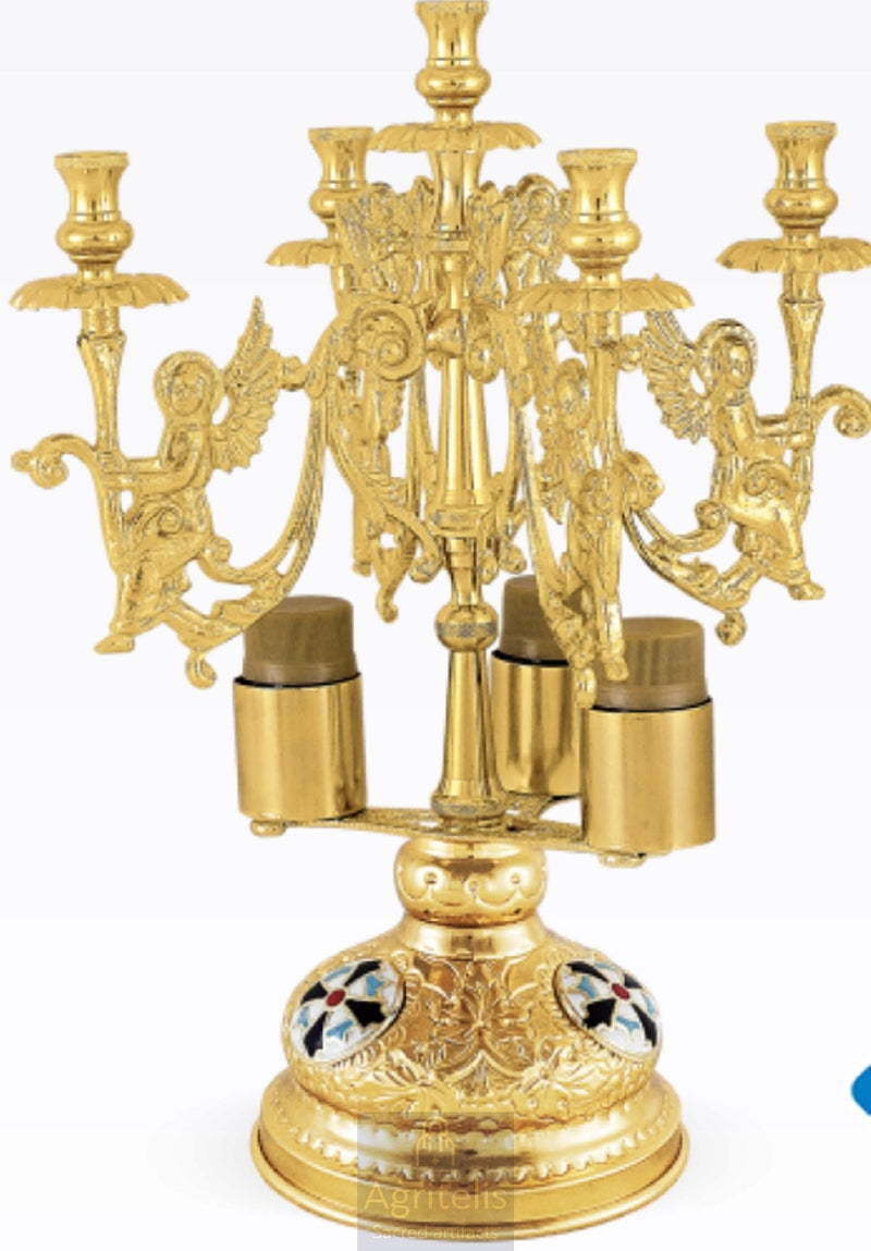 Dikirion and Trikirion, Candle Holder, ieraskevi.com