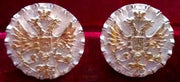 Массивные серебряные запонки, церковного типа, церковная утварь Αγριτέλης;Массивные серебряные запонки, церковного типа, церковная утварь Αγριτέλης