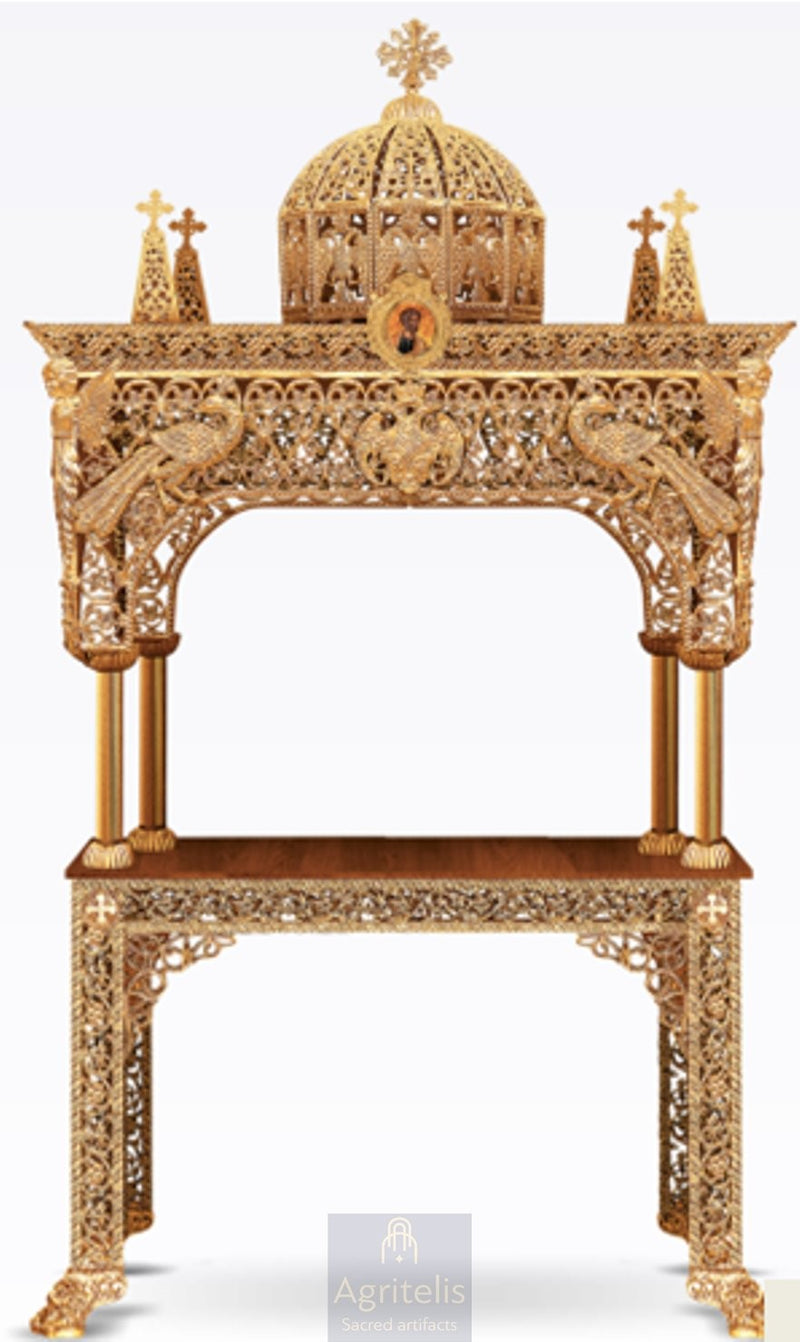 Epitafier, sculptat în lemn, tei, stejar, Agritelis, obiecte bisericești, ieraskevi.com