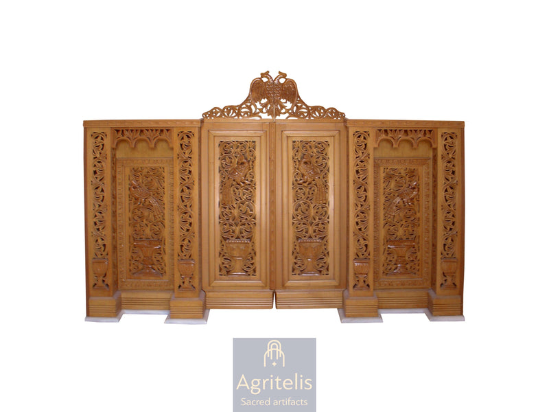 Solea, sculptată în lemn, tei, stejar, Agritelis, Obiecte bisericești, ieraskevi.com