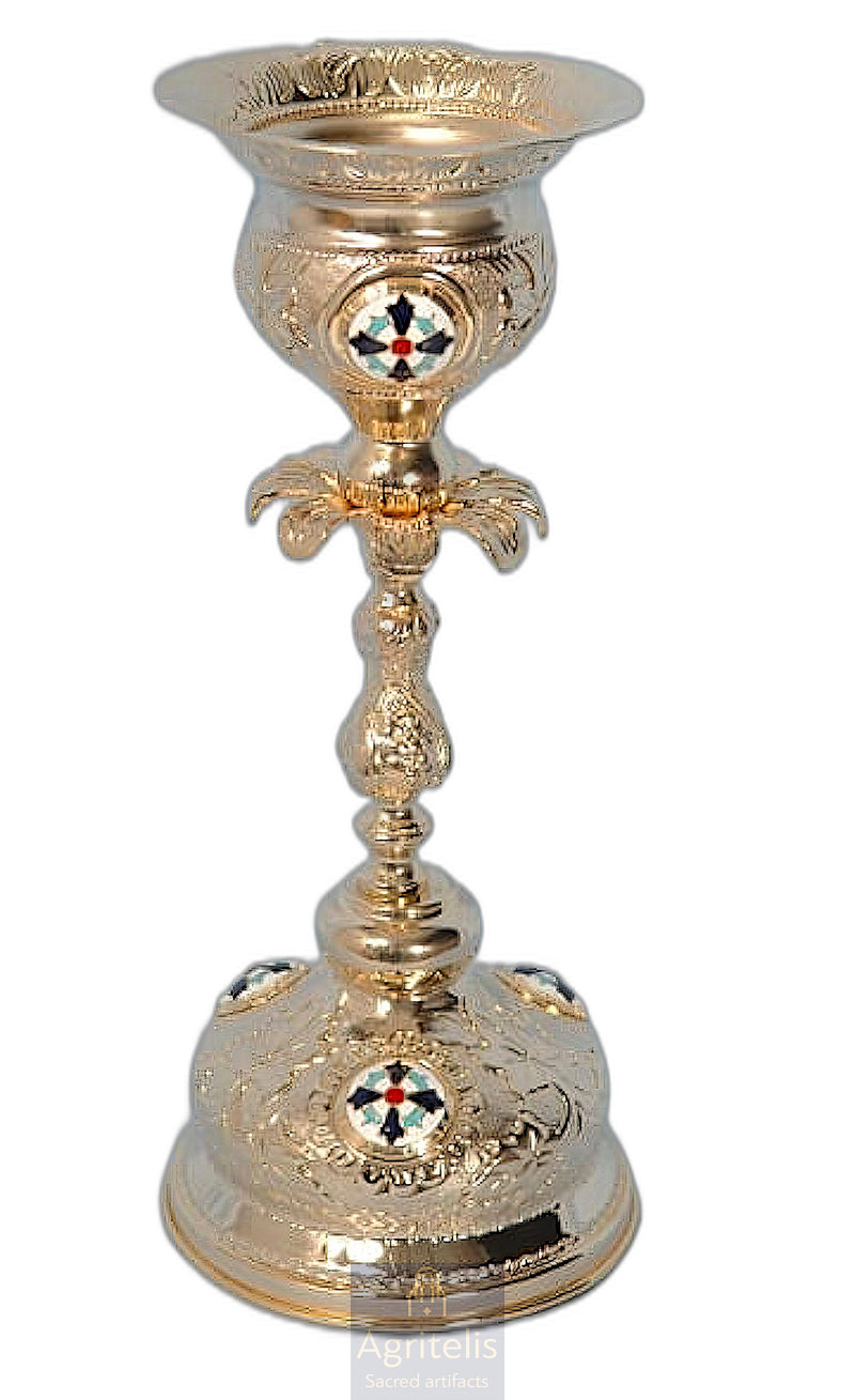 Solid Silver Perpetual Vigil Lamp, Agritelis, Ieraskevi.com