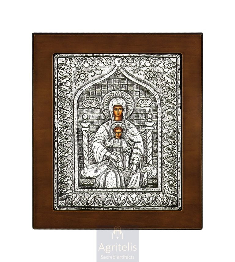 Արծաթից սրբապատկեր, Αγριτέλης Եկեղեցական, ieraskevi.com, ՀԱՅՐ ՄԵՐ ՈՍԿԵԶՈԾ ՄԱՆՐԱՄԱՍՆԵՐՈՎ