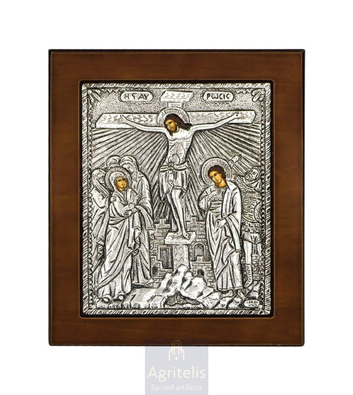 Silver Icon, Agritelis Church Supplies, ieraskevi.com, Theotokos Amolyntos