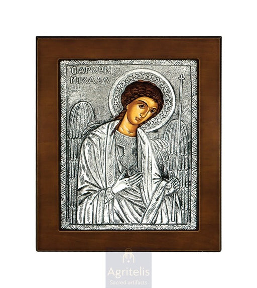 Silver Icon, Agritelis Church Supplies, ieraskevi.com, Theotokos Amolyntos