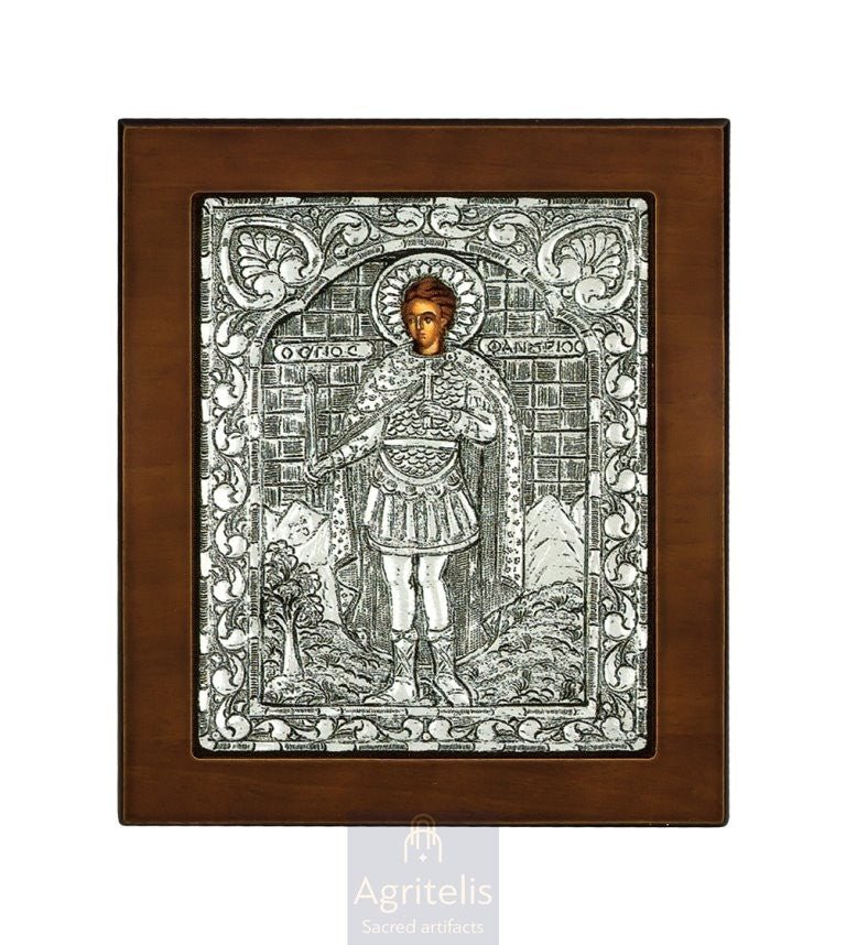 Срібна ікона, Αγριτέλης Церковне, ieraskevi.com, БОГОРОДИЦЯ НЕПОРОЧНА