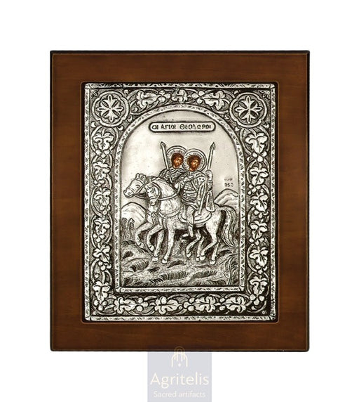 Silver Icon, Agritelis Church Supplies, ieraskevi.com, Theotokos Amolyntos