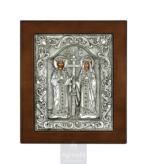Silver Icon, Agritelis Church Supplies, ieraskevi.com, Theotokos Amolyntos