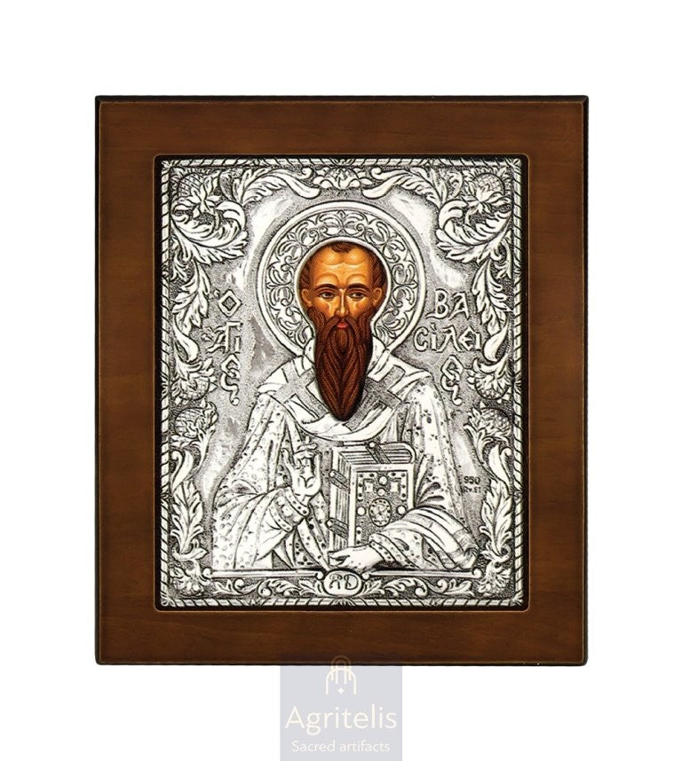 Silver Icon, Agritelis Church Supplies, ieraskevi.com, Theotokos Amolyntos