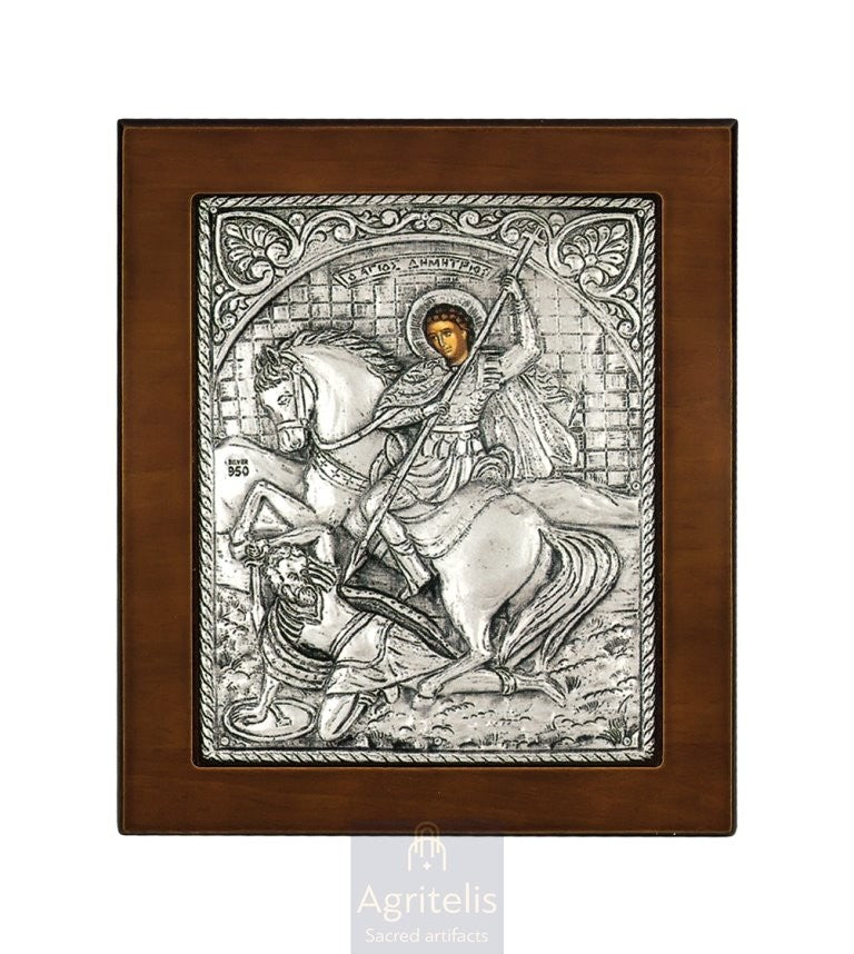 Сребрна икона, Αγριτέλης Црквене ствари, ieraskevi.com, ПРЕСВЕТА БОГОРОДИЦА НЕПОРОЧНА
