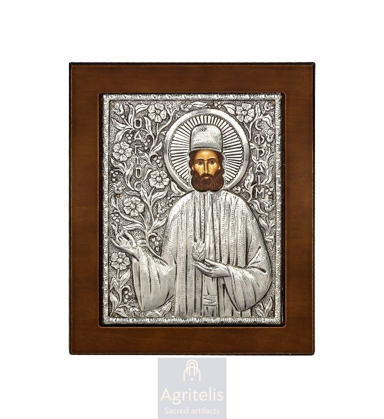 Срібна ікона, Αγριτέλης Церковне, ieraskevi.com, БОГОРОДИЦЯ НЕПОРОЧНА