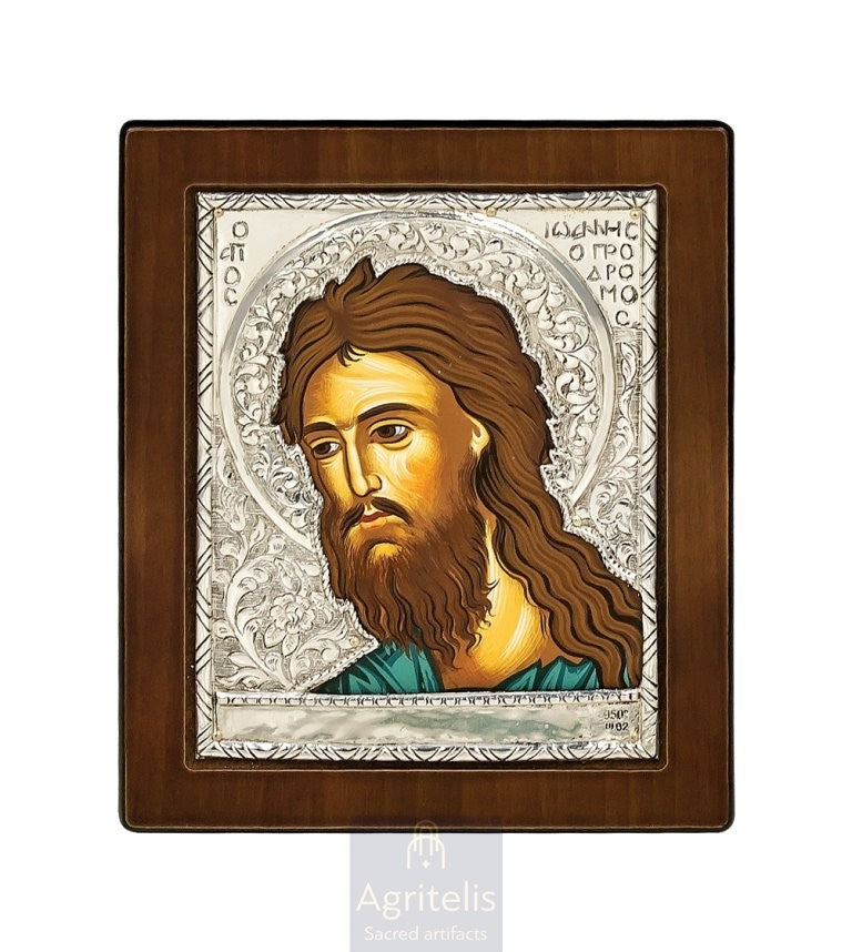 Silver Icon, Agritelis Church Supplies, ieraskevi.com, Theotokos Amolyntos