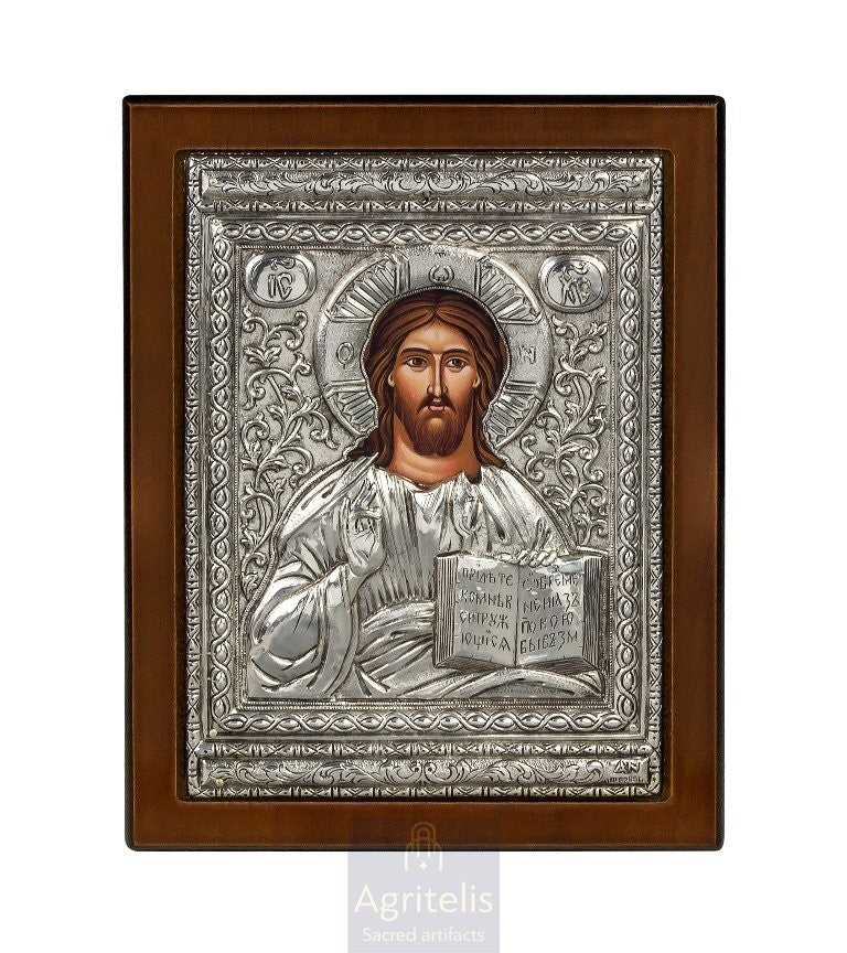 Срібна ікона, Αγριτέλης Церковне, ieraskevi.com, БОГОРОДИЦЯ ВАГІТНА    23 x 17cm