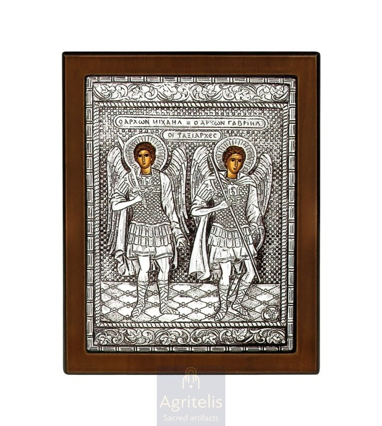Срібна ікона, Αγριτέλης Церковне, ieraskevi.com, БОГОРОДИЦЯ ВАГІТНА    23 x 17cm