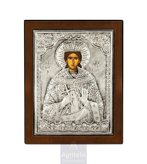 Сребърна икона, Αγριτέλης Църковни, ieraskevi.com, БОГОРОДИЦА БРЕМЕННА    23 x 17cm