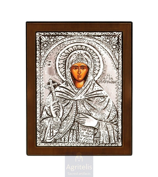Сребърна икона, Αγριτέλης Църковни, ieraskevi.com, БОГОРОДИЦА БРЕМЕННА    23 x 17cm