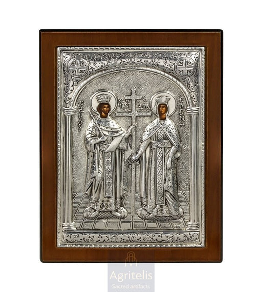 Сребърна икона, Αγριτέλης Църковни, ieraskevi.com, БОГОРОДИЦА БРЕМЕННА    23 x 17cm