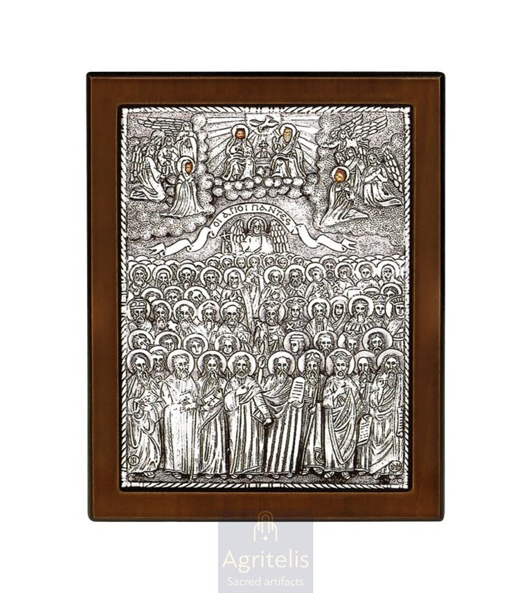 Сребърна икона, Αγριτέλης Църковни, ieraskevi.com, БОГОРОДИЦА БРЕМЕННА    23 x 17cm
