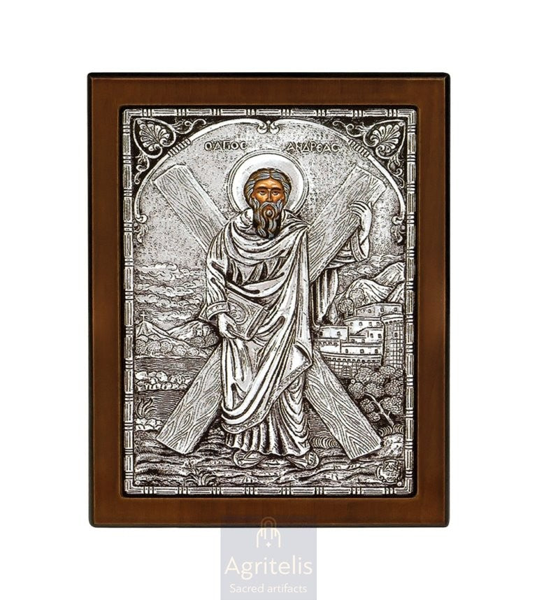 Сребърна икона, Αγριτέλης Църковни, ieraskevi.com, БОГОРОДИЦА БРЕМЕННА    23 x 17cm