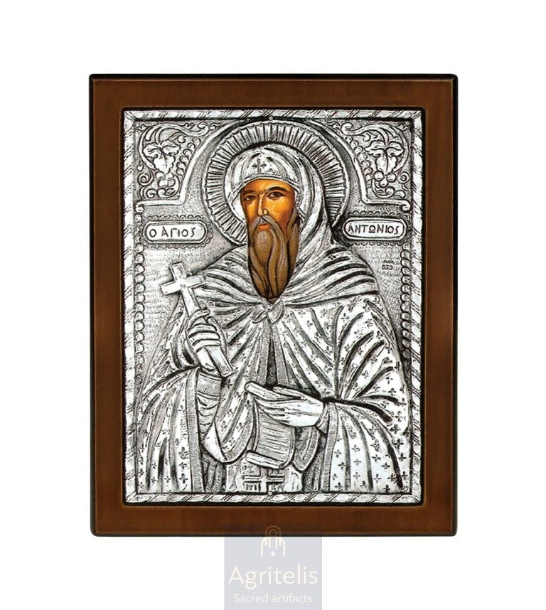 Сребърна икона, Αγριτέλης Църковни, ieraskevi.com, БОГОРОДИЦА БРЕМЕННА    23 x 17cm