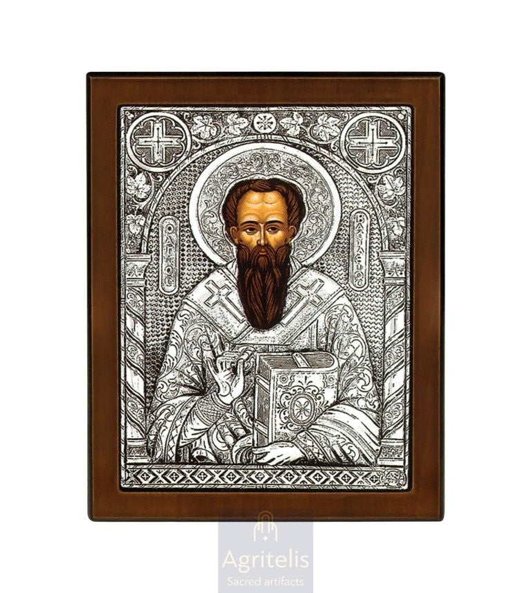Срібна ікона, Αγριτέλης Церковне, ieraskevi.com, БОГОРОДИЦЯ ВАГІТНА    23 x 17cm