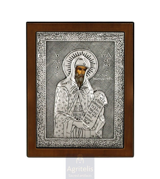 Сребърна икона, Αγριτέλης Църковни, ieraskevi.com, БОГОРОДИЦА БРЕМЕННА    23 x 17cm