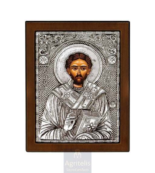Сребърна икона, Αγριτέλης Църковни, ieraskevi.com, БОГОРОДИЦА БРЕМЕННА    23 x 17cm