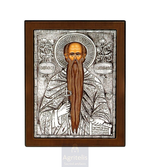 Сребърна икона, Αγριτέλης Църковни, ieraskevi.com, БОГОРОДИЦА БРЕМЕННА    23 x 17cm