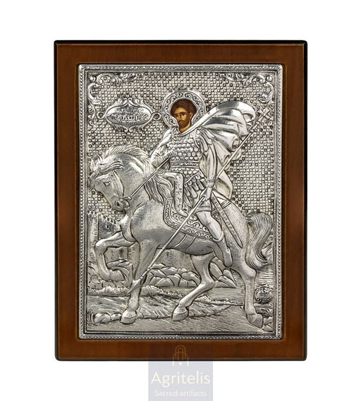 Сребърна икона, Αγριτέλης Църковни, ieraskevi.com, БОГОРОДИЦА БРЕМЕННА    23 x 17cm