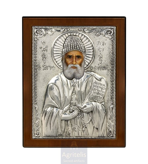 Сребърна икона, Αγριτέλης Църковни, ieraskevi.com, БОГОРОДИЦА БРЕМЕННА    23 x 17cm