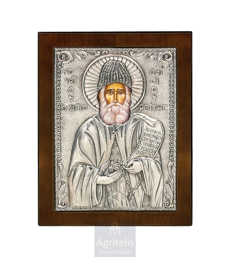 Срібна ікона, Αγριτέλης Церковне, ieraskevi.com, БОГОРОДИЦЯ ВАГІТНА    23 x 17cm