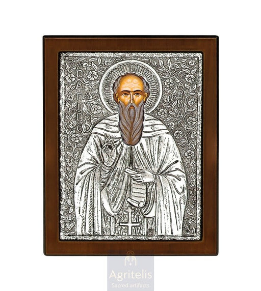 Сребърна икона, Αγριτέλης Църковни, ieraskevi.com, БОГОРОДИЦА БРЕМЕННА    23 x 17cm