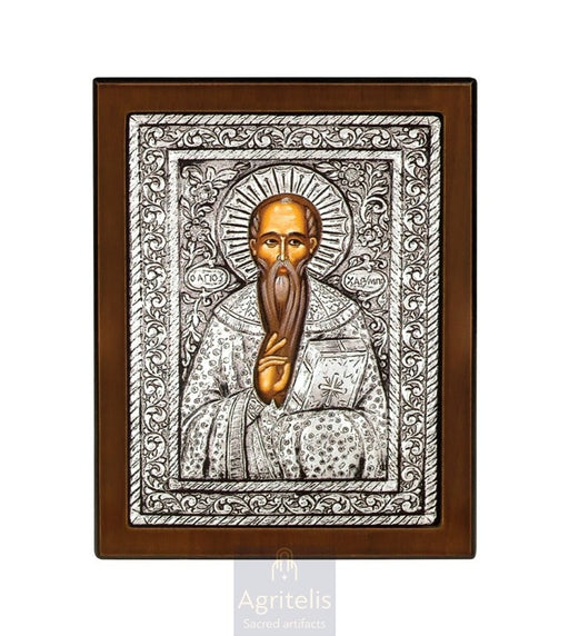 Сребърна икона, Αγριτέλης Църковни, ieraskevi.com, БОГОРОДИЦА БРЕМЕННА    23 x 17cm