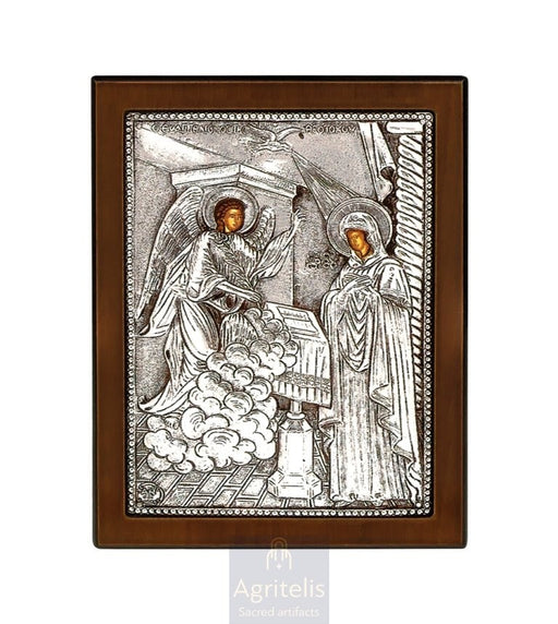 Сребърна икона, Αγριτέλης Църковни, ieraskevi.com, БОГОРОДИЦА БРЕМЕННА    23 x 17cm