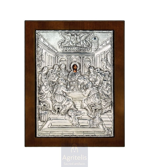 Сребърна икона, Αγριτέλης Църковни, ieraskevi.com, БОГОРОДИЦА БРЕМЕННА    23 x 17cm