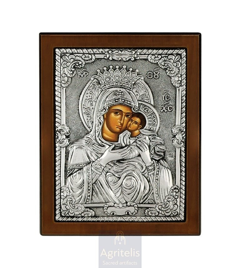 Արծաթից սրբապատկեր, Αγριτέλης Եկեղեցական, ieraskevi.com, ՍՈՒՐԲ ԿՈՒՅՍ ՀԳԻՆԱՎՈՐ    23 x 17cm