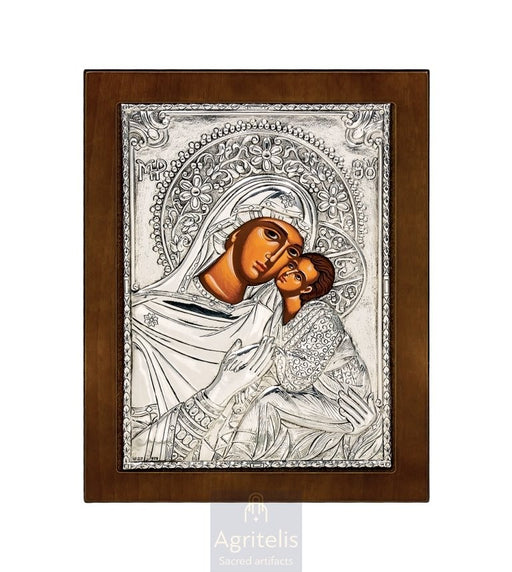 Сребърна икона, Αγριτέλης Църковни, ieraskevi.com, БОГОРОДИЦА БРЕМЕННА    23 x 17cm